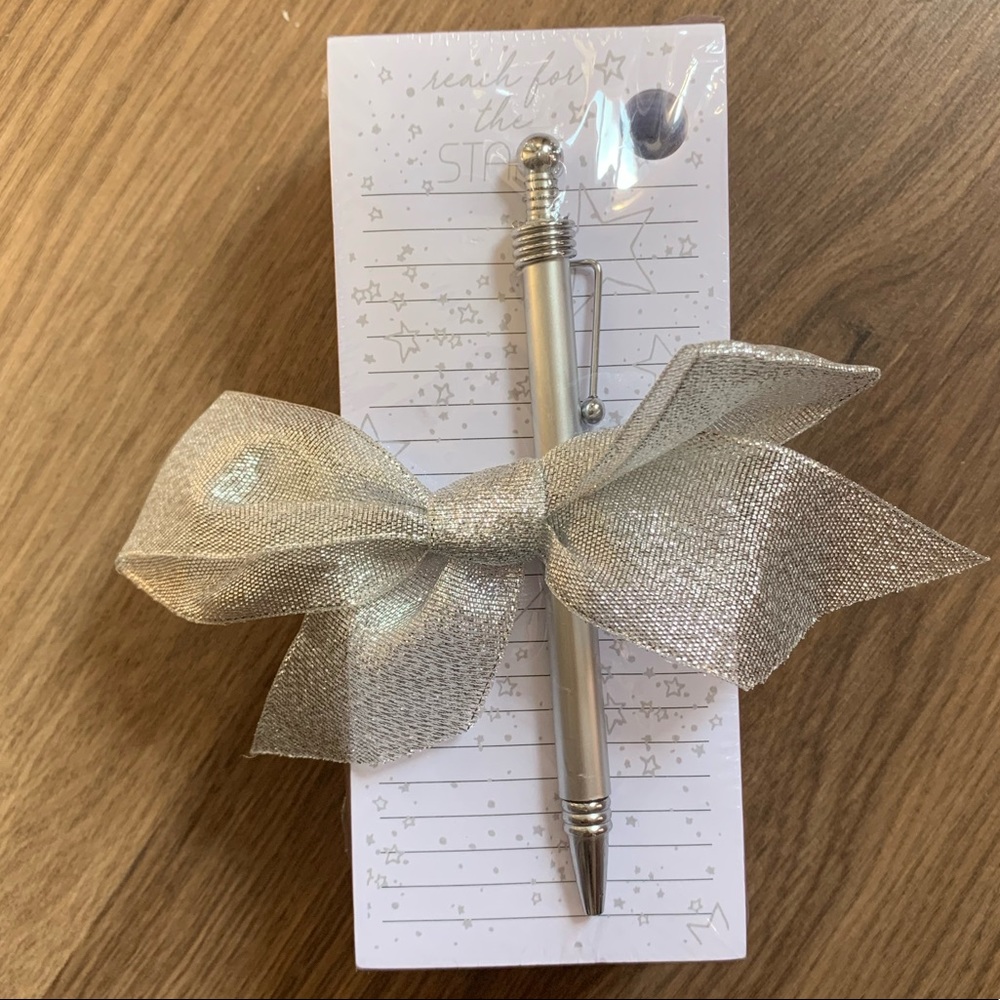 Reach for the Stars Notepad and Pen Set